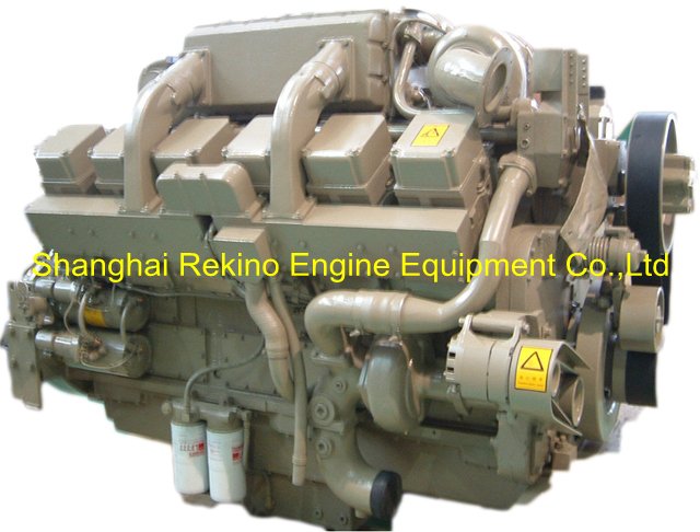 Chongqing CCEC Cummins KTA38-P1300 Stationary P type pump diesel engine motor 1300HP 1800RPM