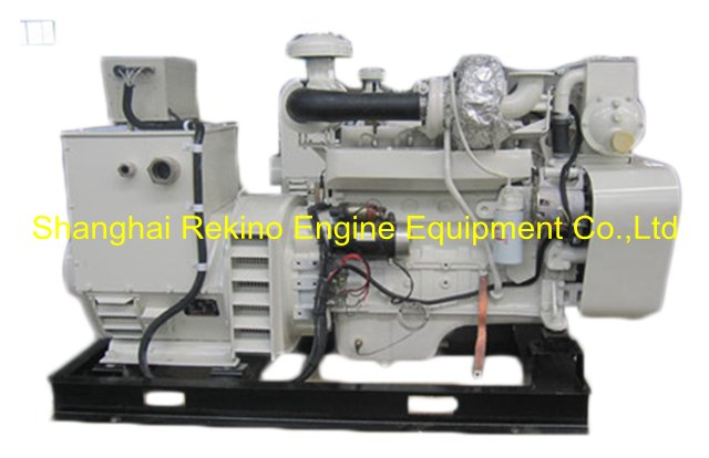Cummins 90KW 113KVA 50HZ marine generator genset CCFJ90JW 6BTA5.9-GM100