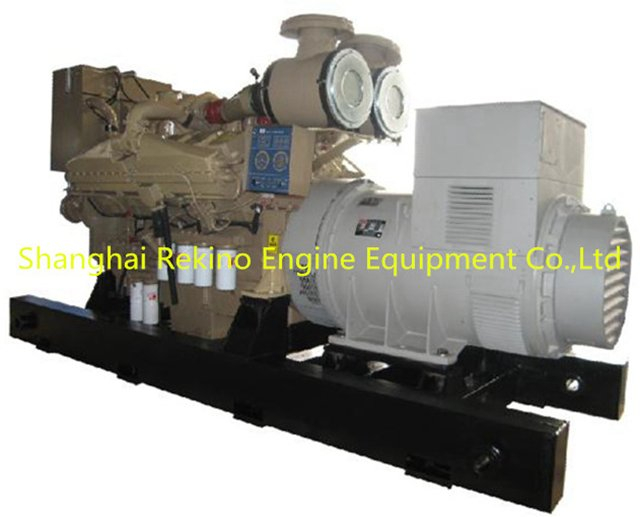 Cummins 600KW 750KVA 50HZ marine generator genset CCFJ600JW KTA38-DM