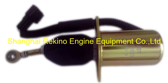 Fuel shut off solenoid 3977620 for Cummins 6CT engine parts